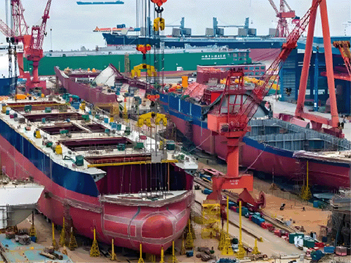 Shipbuilding industry