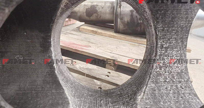 冶金DRI设备成品管道和四通成品的制造